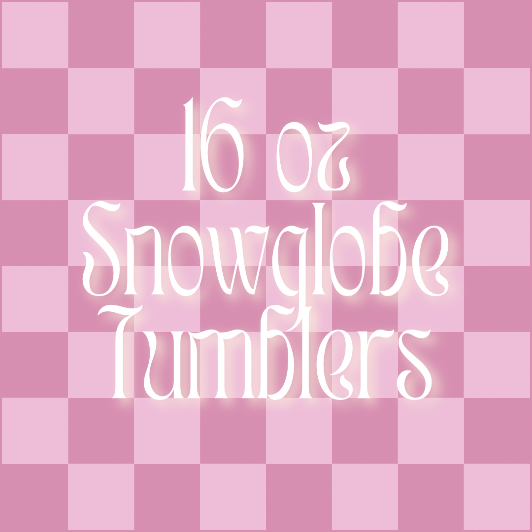 Snowglobe Tumblers